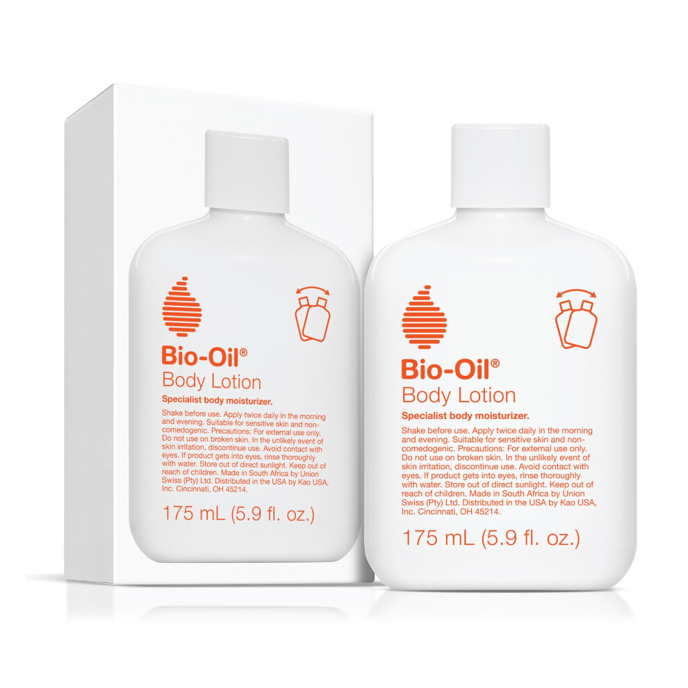 Bio-Oil Moisturizing Body Lotion For Dry Skin Ultra-Lightweight High-Oil Hydration With Jojoba Rosehip Shea Oil And Hyaluronic Acid 5.9 Oz