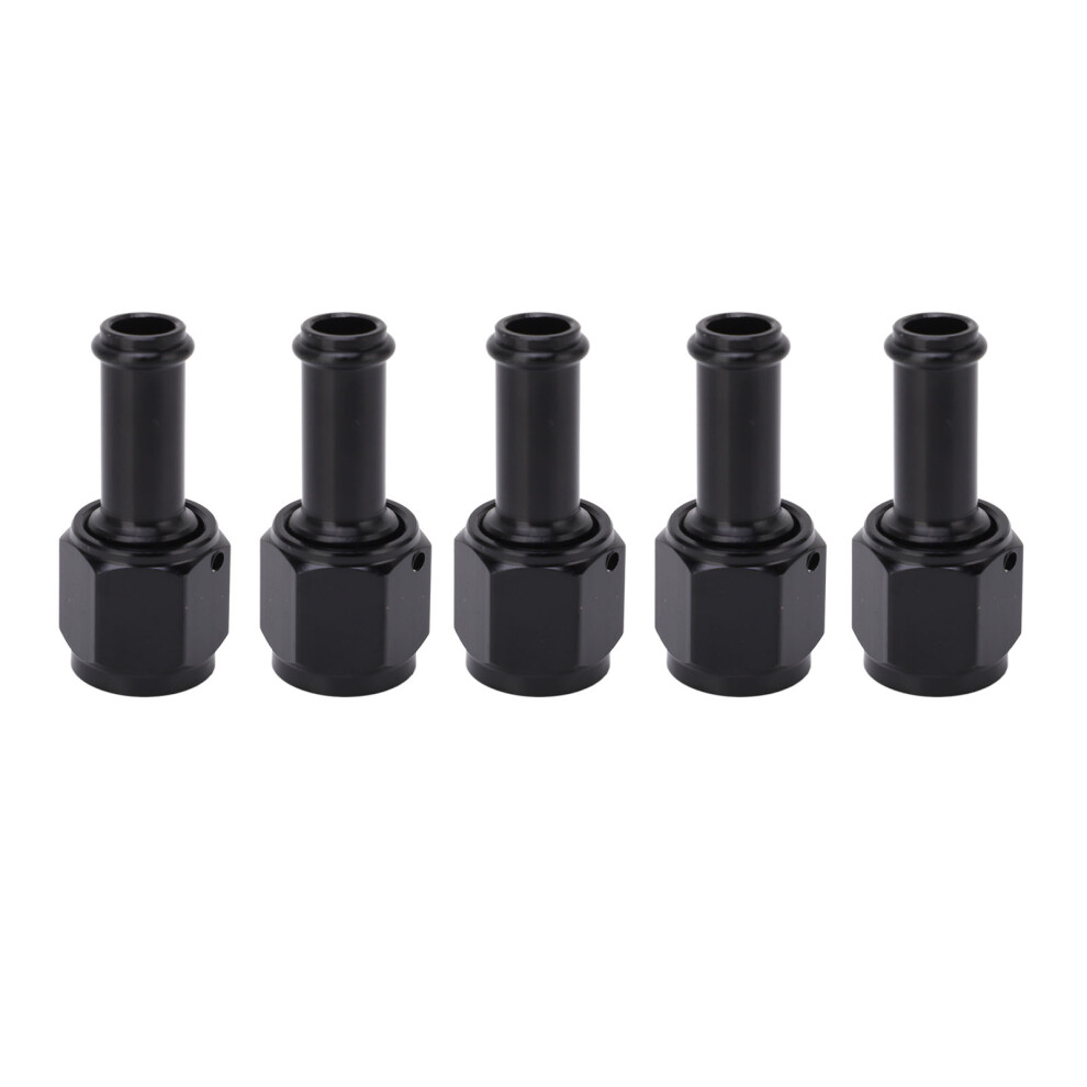 5Pcs 6An Female To 5/16 Npt Barb Fitting Adapter Aluminum Alloy Female To Male Thread Adapter 8201319343174