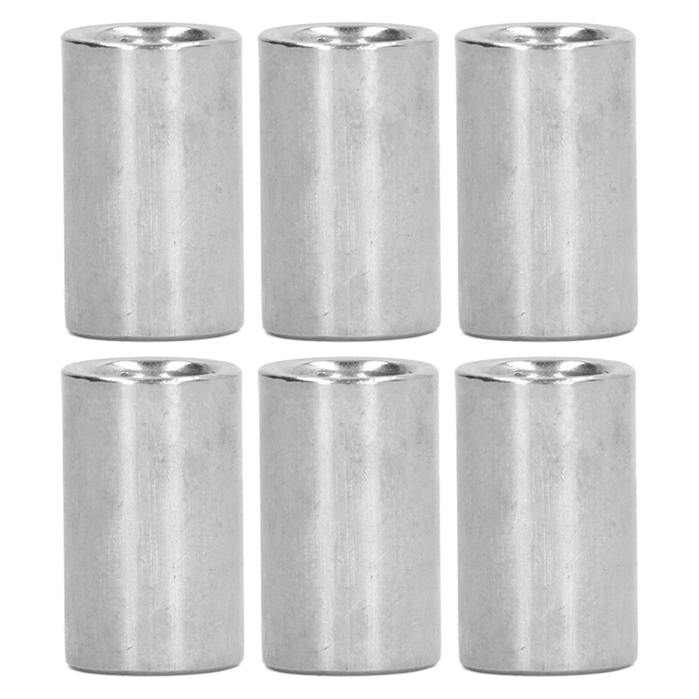 20Pcs Coupling Nut Stainless Steel M8 Round Rod Connector Nut Female Thread For Connection 8421319343770