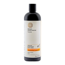 Shea Radiance African Black Soap Body Wash Reiniger fr trockene Haut, Ekzeme, Hautausschlge und Unreinheiten | Zitrusgrne Minze (16 oz)