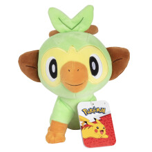 Pok?mon 8"""" Grookey Plush Officially Licensed - Quality & Soft Stuffed Animal Toy - Add Grookey to Your Collection! - Great Gift for Kids & Fans