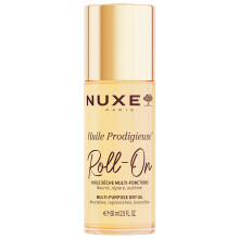 Nuxe Huile Prodigieuse Multi-Purpose Dry Oil Roll-On with 7 Botanical Oils for Radiant Glow and Hydration for Face Body & Hair 2.0 fl oz