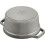 STAUB Valurauta Roaster/Cocotte Pyöreä 26 cm 5 L Grafiitinharmaa 2