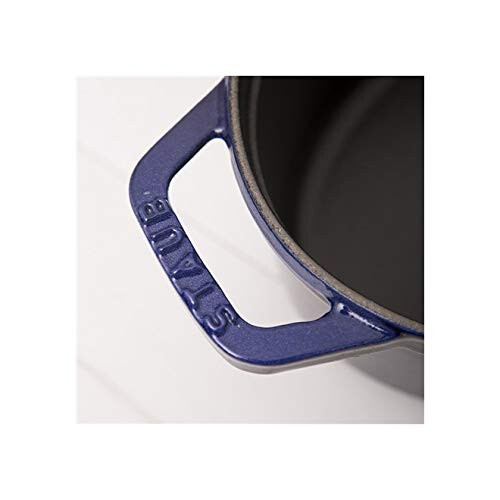 Staub 40510-283-0 Cocotte Round 24 cm Blu scuro 1