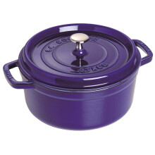 STAUB 40510-283-0 Cocotte Rond 24cm Donkerblauw
