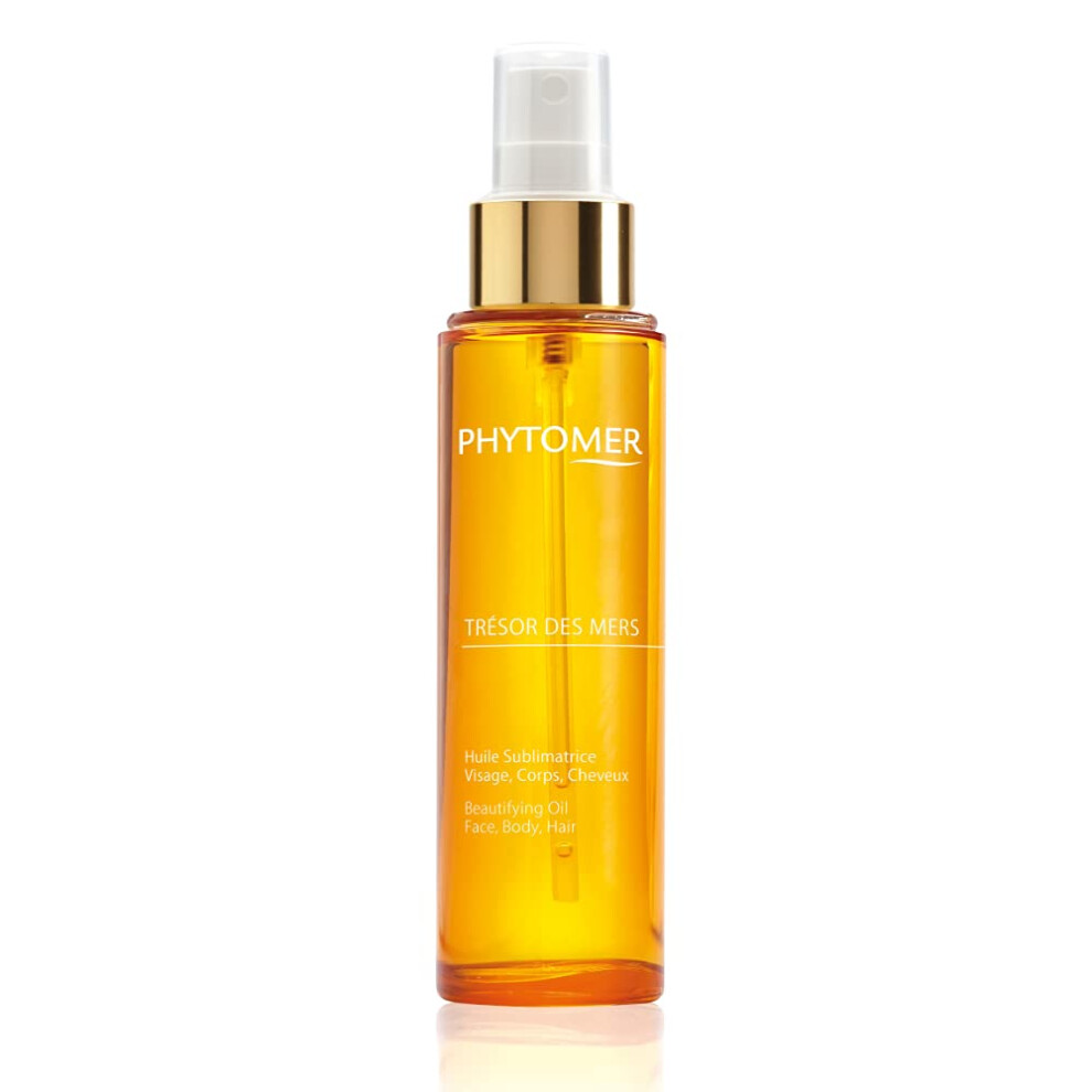 Phytomer Tr?sor Des Mers Hydrating Oil for Face  Body  and Hair | Moisturize  Nourish  Protect Skin & Hair | Hydrating Dry Oil Mist | Illuminatin
