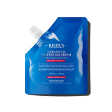 Kiehl's Ultra Facial Oil-Free Moisturizer Shine-Reducing Gel Cream for Oily to Normal Skin Hydrates Skin for 24 Hours Visibly Minimizes Pores