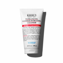 Kiehl's Ultra Facial Barrier-Hydrating Cleanser Cream-To-Foam Non-Stripping Daily Face Wash For All Skin Types Including Sensitive - 5 Fl Oz