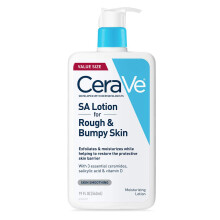 CeraVe SA Lotion für raue & unebene Haut | Vitamin D, Hyaluronsäure, Milchsäure & Salicylsäure | Duftfrei & Allergiegetestet | 532 ml