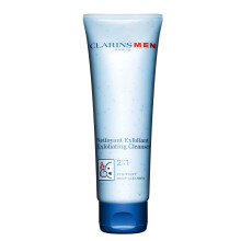 CLARINSMEN Esfoliante de Limpeza | Lavagem facial esfoliante para homens | Limpa profundamente as impurezas e limpa os poros entupidos | Contm