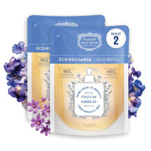 Panier des Sens Nachfller fr flssige Handseife Nachfller fr schumende Handseife Blooming Iris Feuchtigkeitsspendendes Handwaschgel mit fr