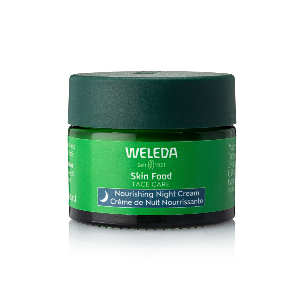 Weleda Skin Food Face Care Nourishing Night Cream  1.3 Fluid Ounce  Plant Rich Moisturizer with Sacha Inchi Oil  Cica and Squalane