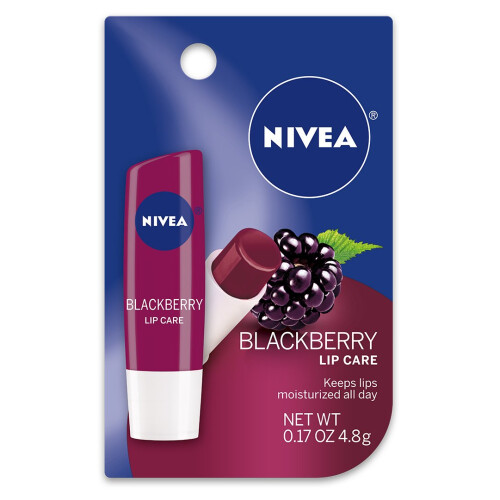 NIVEA Nivea Lip Care Brombeere 0,17 Unzen (48 St   ck)