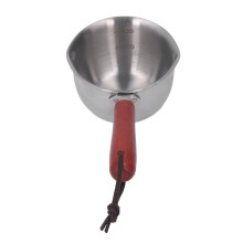 Butterschmelztopf 120 ml 304 Edelstahl Rosenholz