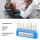 10 Stück Dental-Polierbohrer-Set, Edelstahl 6
