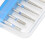 10 Stück Dental-Polierbohrer-Set, Edelstahl 4