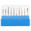 10 Stück Dental-Polierbohrer-Set, Edelstahl 7