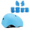 Verstellbares Helm- und Polster-Set für Kinder EPS/ABS 14
