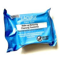 LACURA Ansigtspleje Make-up Fjernelse af rensehndklder 25 karat