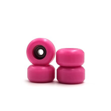 SPITBOARDS Fingerboard Lagers Wielen, CNC Polyurethaan, Set van 4, Roze