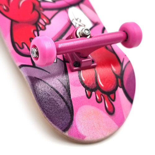 SPITBOARDS Gribebr?t Lejehjul CNC Polyurethan S?t med 4 Pink 2