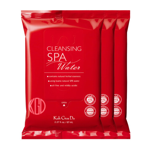 Koh Gen Do Rengöringsvattendukar, (3-pack)