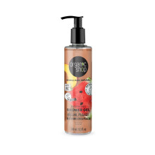 Organic Shop Watermelon & Peach Body Wash Hautfeuchtigkeitsspendendes Duschgel 100 % veganes und biologisches, tief feuchtigkeitsspendendes Hautreini