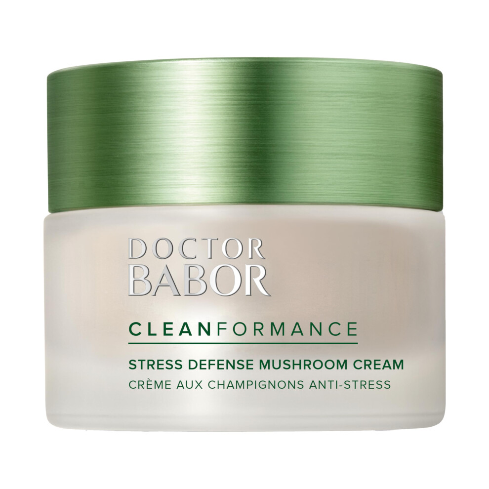 Babor Cream Cleanformance Stress Defense Mushroom Antioxidant And Microbiome Complex Protect Moisturizer Balances And Revitalizes Skin Improve
