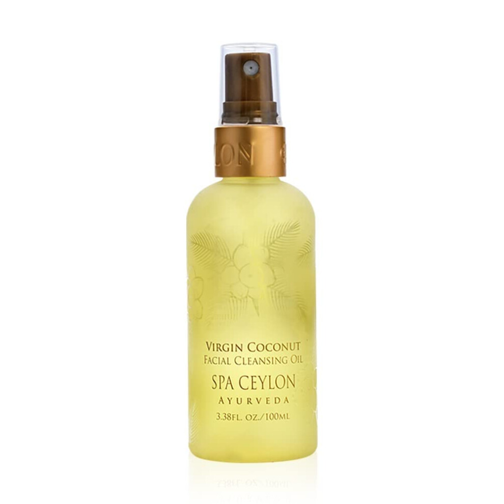 Spa Ceylon Virgin Coconut Facial Cleansing Oil | Gentle & Nourishing | Silicon-Free | Suitable For All Skin Types