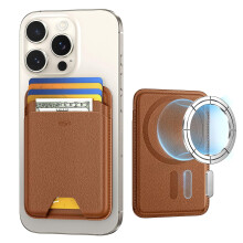 ESR for MagSafe Wallet 5-Card Holder iPhone Wallet with 3 200 g Magnetic Strength Vegan Leather Magnetic Wallet for iPhone for iPhone 16/15/