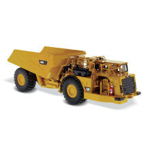 Diecast Masters 1:50 Kloubov podzemn nkladn automobil Caterpillar AD60 s funkcnmi LED svetly a odnmatelnm zatenm na sklu - High Line Serie