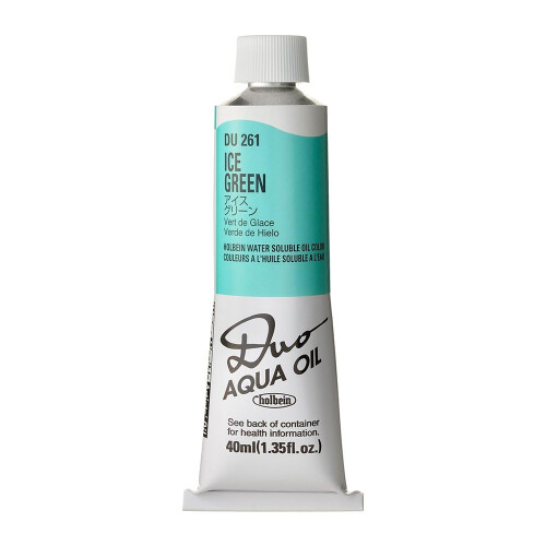 Holbein Duo Aqua Oil Ice Green (b) 40ml