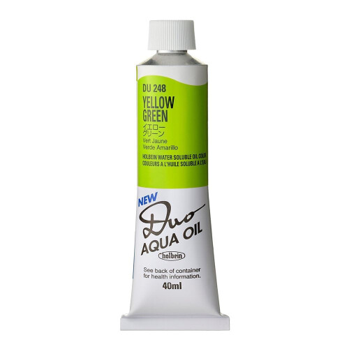 Holbein Duo Aqua Olio Giallo Greeno (A) 40 ml