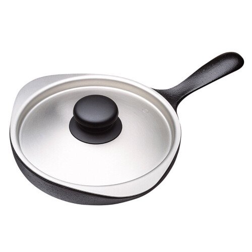 Sori Yanagi Nanbu Mini po de ferro com design simples que pode ser servido como est na sua mesa 6,3 polegadas (16 cm) Fabricado no Japo Tampa