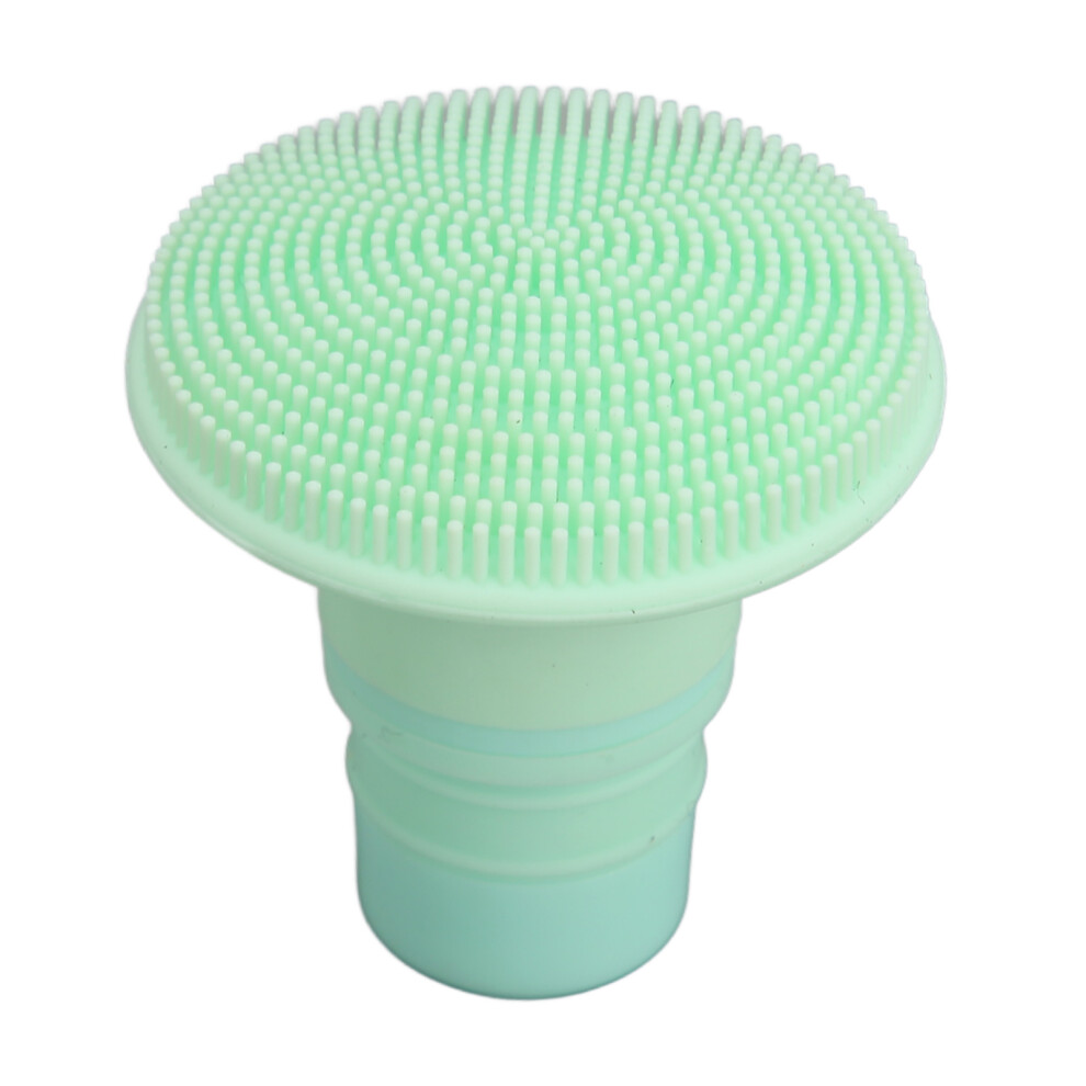 Light/Green Brush Fascia Massager Head Silicone Replacement Muscle Massager Head For Reducing Soreness 18Â19Mm