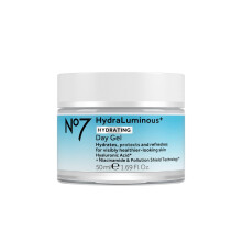 Hydratacn denn gelov hydratacn krm No7 HydraLuminous+ - Kyselina hyaluronov a vitamn B3 Niacinamidov hydratacn krm na oblicej pro hydrataci