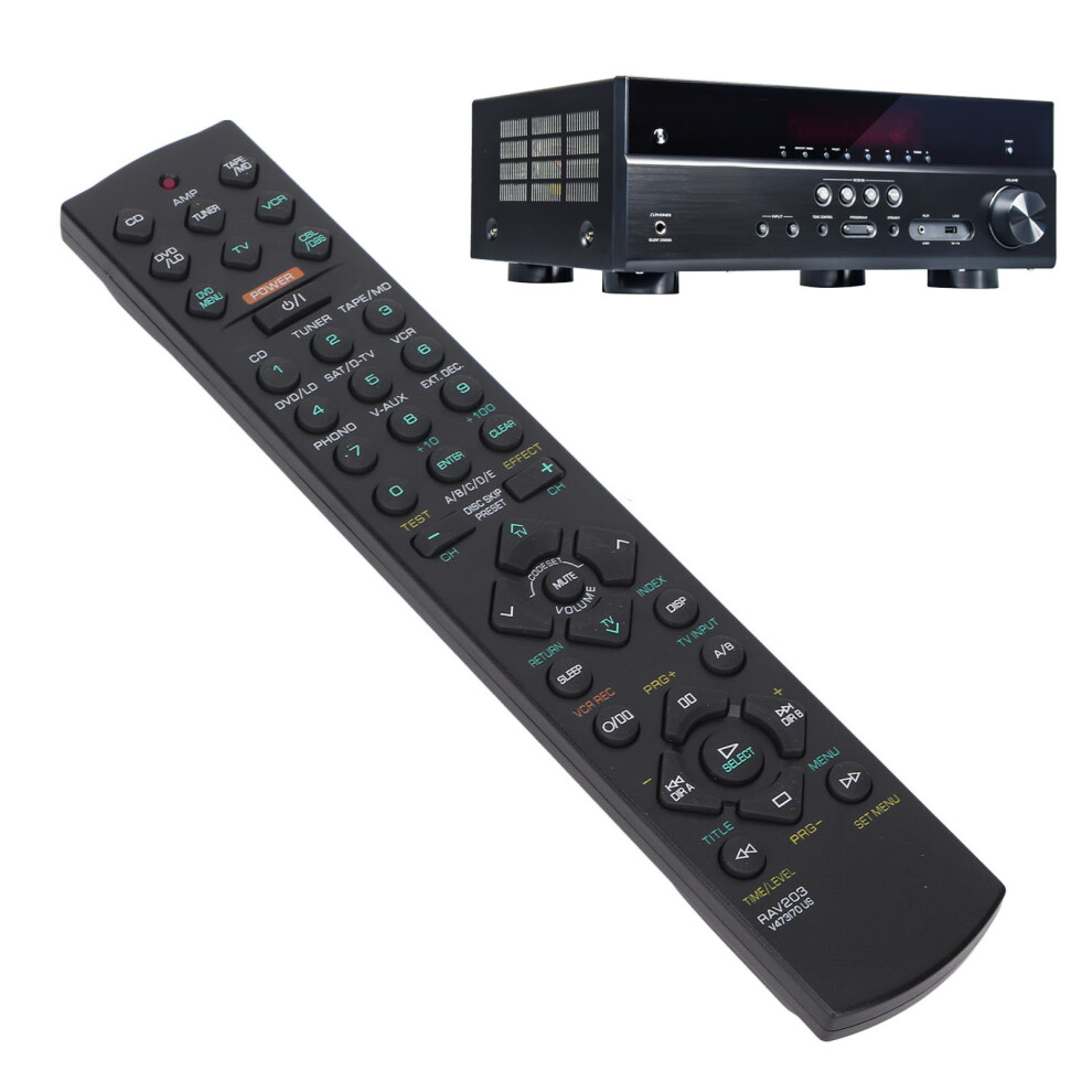 Av Receiver Remote Control For Htr 5230Rds Yht 17 Yht 33 Htr 5240 Rx V496 Yht 23 Htr 5230 Htr 5240S Rav203 V473170us 7901319347882