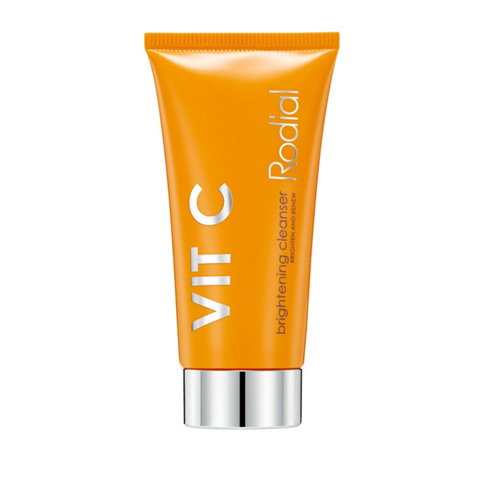 Rodial Vit C Deluxe Brightening Cleanser 0.7Fl.oz Intensive Daily Gel Facial Cleanser With Vitamin C And Glycolic And Lactic Acids For Smoothing