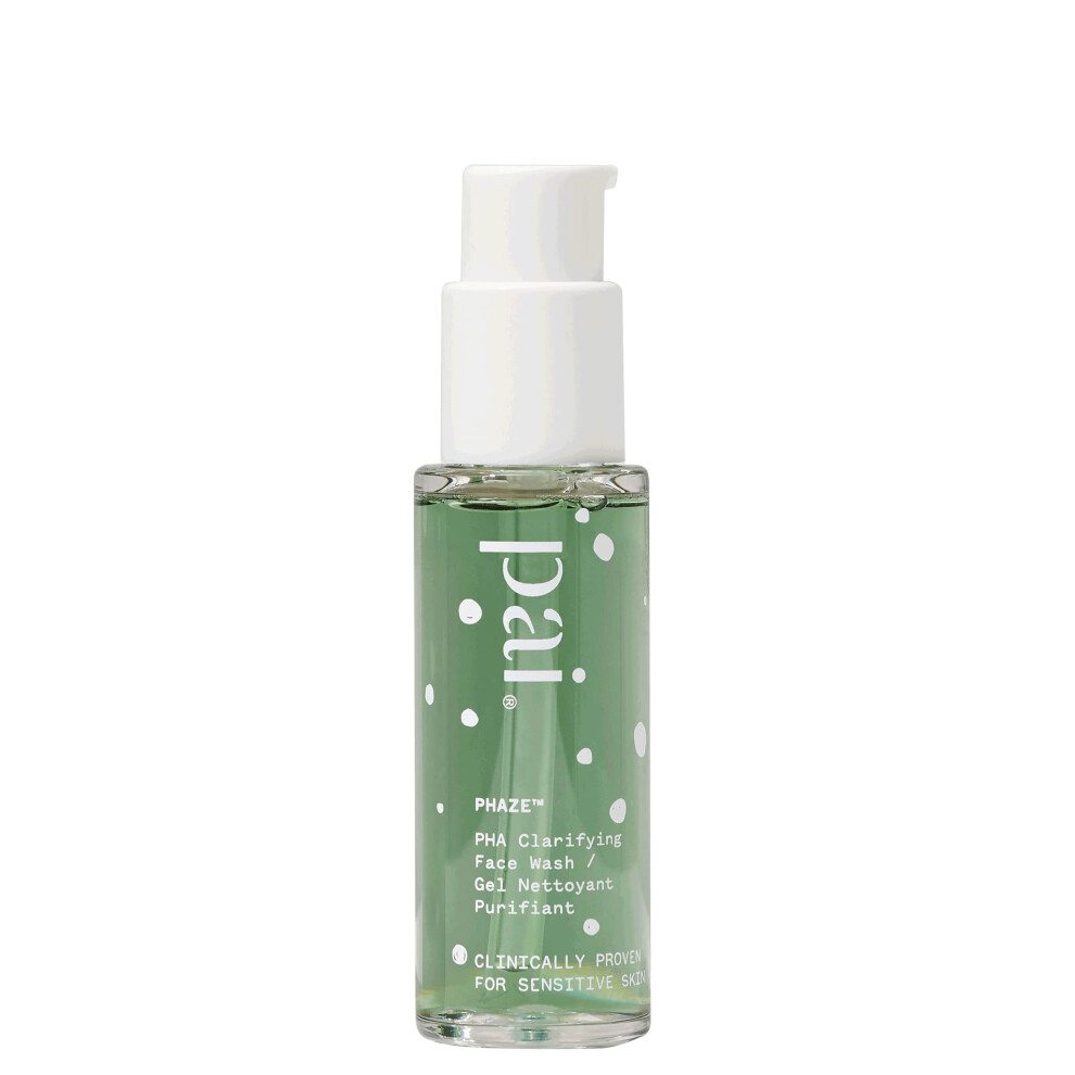 Pai Skincare London | Phaze Pha Clarifying Face Wash Blemish & Blackhead Control Sulphate Free Clinically Proven For Sensitive Skin 28Ml Trav