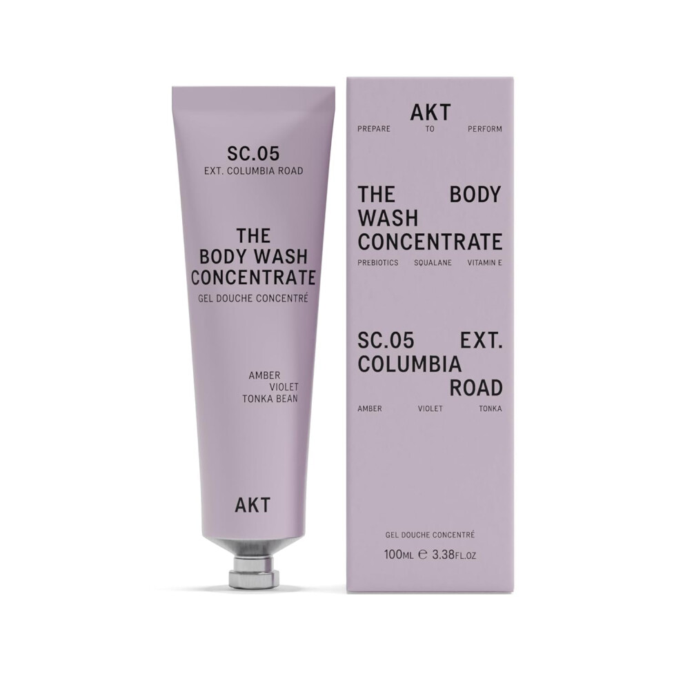 Akt The Body Wash Concentrate 3.4 Fl Oz Natural Shower Gel With Skin-Balancing Prebiotics Body Wash Women & Men With Olive Squalane & Vitamin