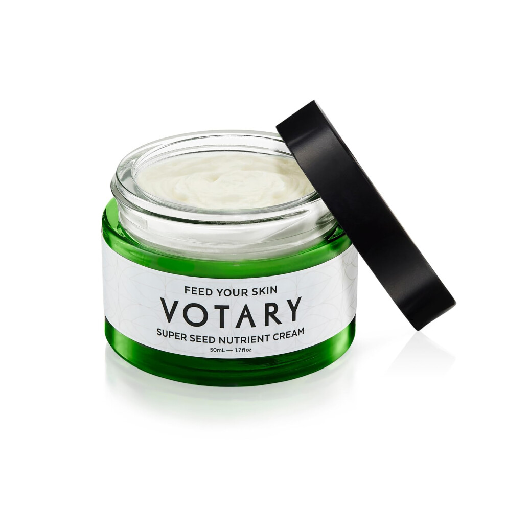 Votary Cream Super Seed Nutrient | Nourishing Face For Dryness Redness Deeply Moisturizing Matte Smooth Finish With 21 Super Seed Oils Fo