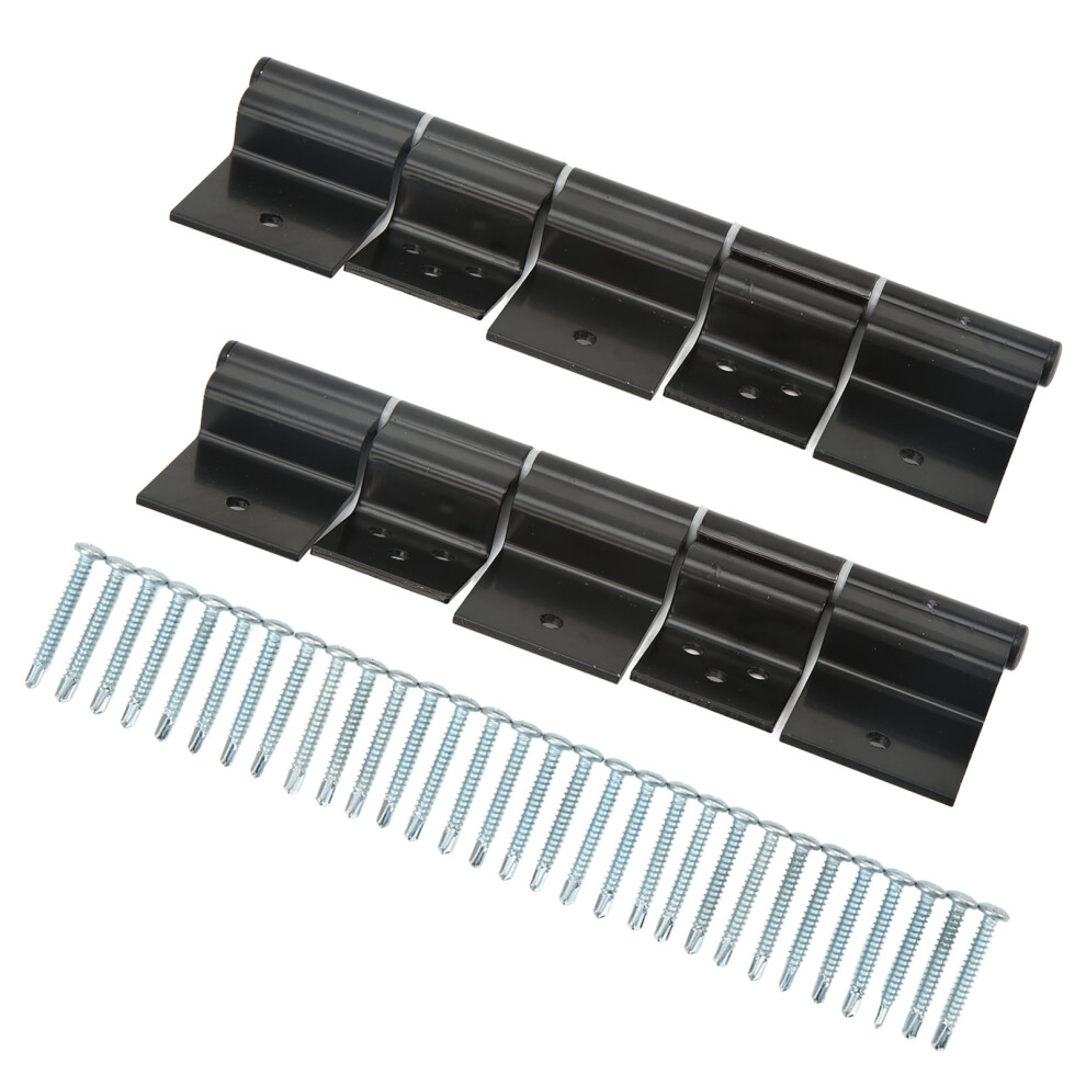 Rv Entry Door Friction Hinge Kit Alloy Steel Black For 5Th Wheel Travel Trailer Motorhome 4111319348649