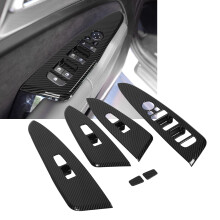 KIA Sportage HEV NQ5 Fensterschalterabdeckung Carbonfaseroptik Glasdekor