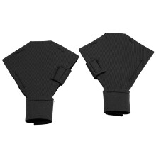 Schuhe für Haustierente S Schwarz Weiche Neopren-Pfotenstiefel