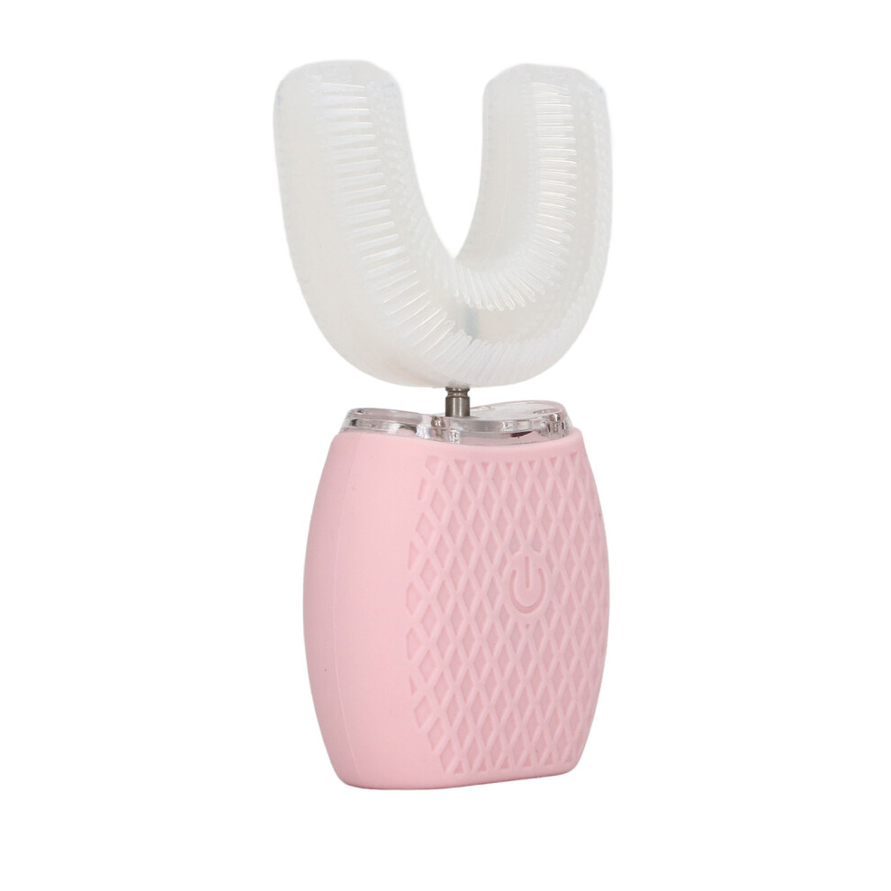 Electric Toothbrush IPX7 Waterproof U Shape Massage Ultrasonic Toothbrush with Base 5V USB Charging