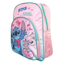 Stitch & Angel Love Deluxe Backpack Girls Children School