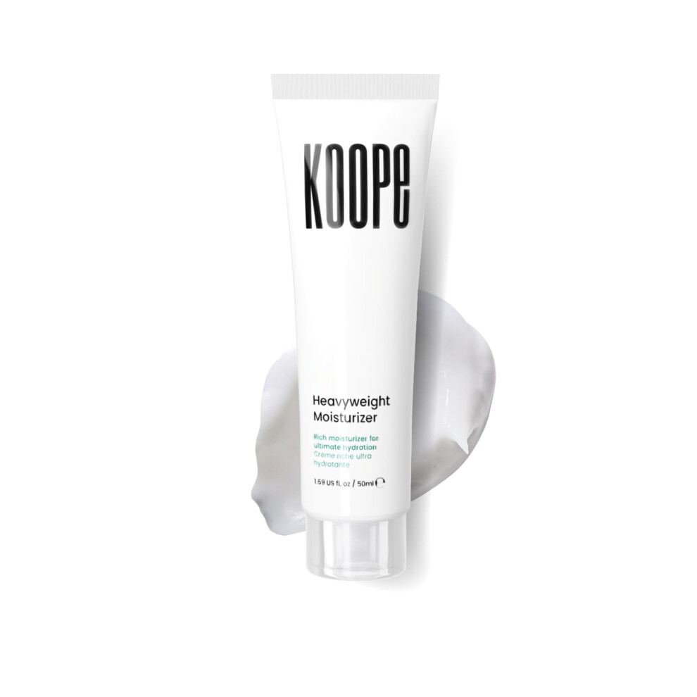 Koope Heavyweight Moisturizer For Dry Skin Strengthen Skin Barrier Deep Hydration With Peptides Ceramides Hyaluronic Acid & Rosemary Extract