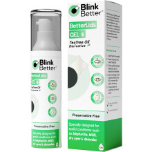 BlinkBetter Ooglid Reinigingsgel - Zachte Reiniger met Tea Tree Oil en Zijde Aminozuren - Kalmeert Blefaritis, Droge Ogen