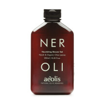 AEOLIS Pflegendes Duschgel mit Neroli und natrlichen Olivenblttern, rein natrlicher Olivenlextrakt aus Griechenland, reinigt und spendet Feuchtig