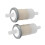 2er Pack universeller Kraftstofffilter 9.5mm 10mm 3/8in CBR600 1